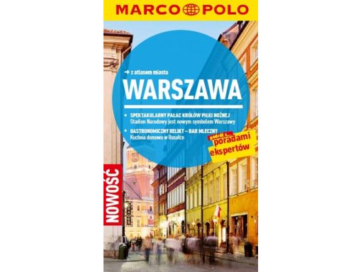 Warszawa przewodnik z atlasem miasta marco polo ok