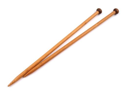 Druty proste bambusowe włóczki nr 3 włóczka