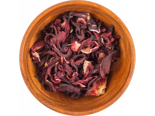 Herbata kwiat hibiskusa 50g ukojenie odpoczynek