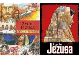 Życie jezusa biblia w komiksie dzieci i młodzieży