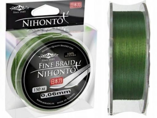 Plecionka mikado nihonto fine braid 150m green 006