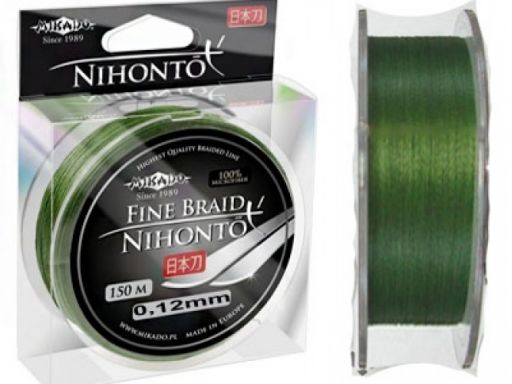 Plecionka mikado nihonto fine braid 150m green 012