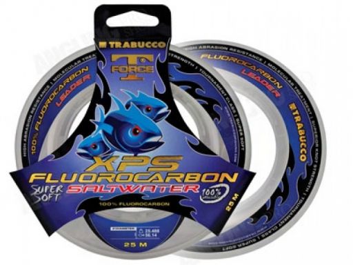 Trabucco t-force xps fluorocarbon saltwater 0.6mm