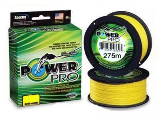 Plecionka power pro usa żółta 275m 0,13mm 8kg wr-w