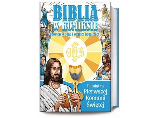 Biblia w komiksie pierwsza komunia święta młodzież