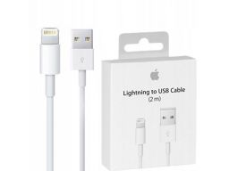 Oryg nowy kabel usb iphone 5s 6 7 8 x xs xr 2m
