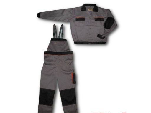Ubranie robocze monterskie siwe wzmacniane 182/82