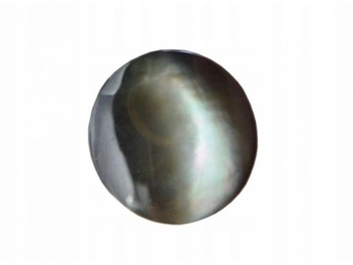 Masa perłowa ciemna kabochon śr.9 mm h=1,5mm