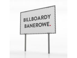 Billboard banerowy - 600x300 cm dwustronny