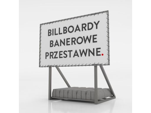 Billboard banerowy przestawny - 300x200