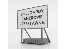 Billboard banerowy przestawny - 500x250