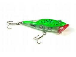 Wobler powierzchniowy popper fl 8cm 12g oczy 3d