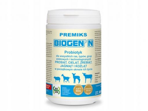 Biogen n 250 g probiotyk dla źrebiąt, cieląt jagni