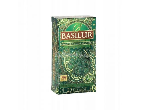 Moroccan mint basilur 25szt 100g basilu