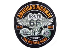 Aplikacja łatka route 66 dla harlejowca