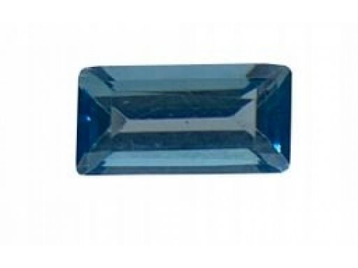 Topaz swiss bagietka,naturalny 4x2 mm sztuka