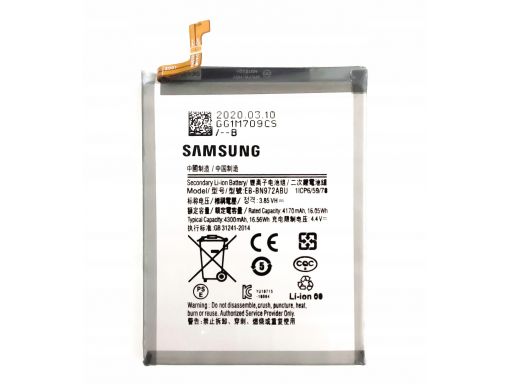 Oryg bateria samsung note 10 plus swieżynka