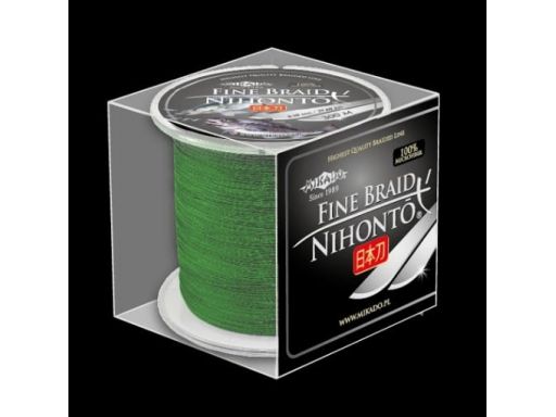 Plecionka mikado nihonto fine braid green 300m 050
