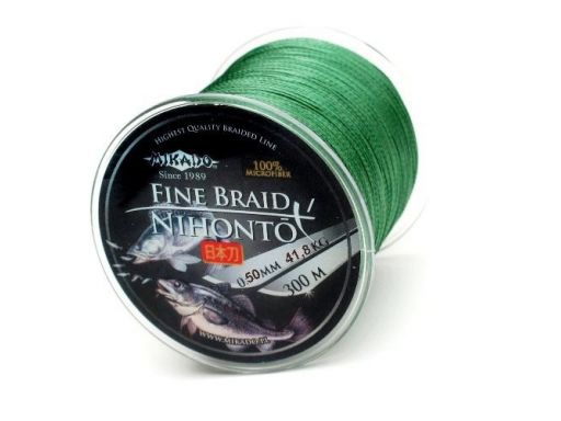 Plecionka mikado nihonto fine braid green 300m 050