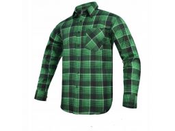 Koszula robocza flanelowa bawełna modar green 40
