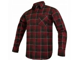 Koszula robocza flanelowa bawełna modar red 41