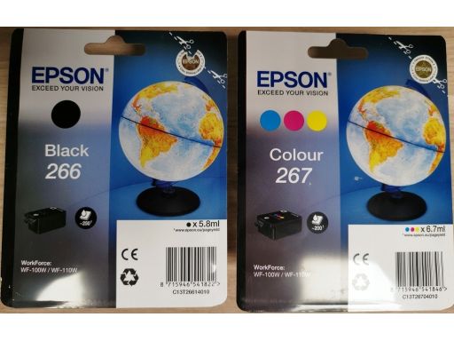 Tusz epson 266+267 black+cmy do wf-100w t266 t267