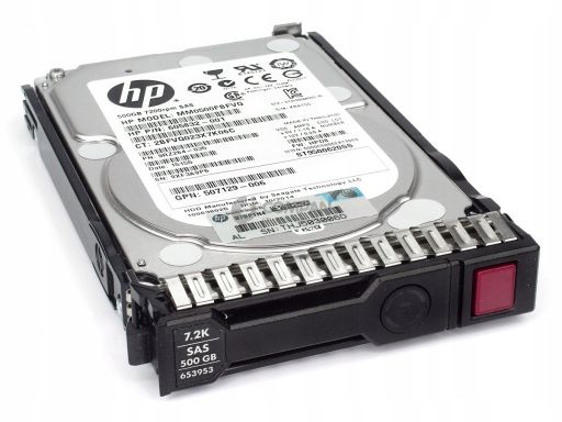 Hp 500gb 7.2k 6g sas 2.5 sff hot-swap 653953-|001