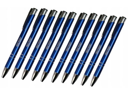 10x długopis automatyczny biurowy zestaw