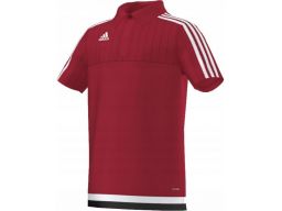 Koszulka adidas tiro 15 polo czerwona r. 152