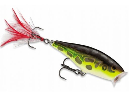 Wobler rapala skitter pop 5 lf lime frog 5cm 6g