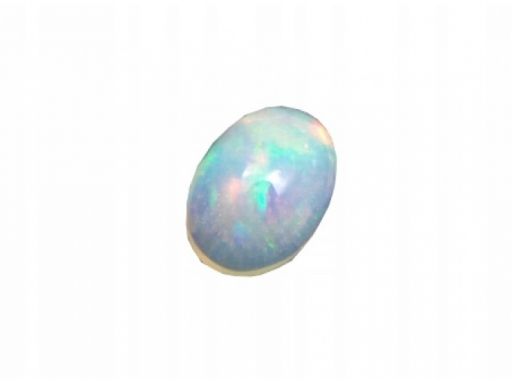 Opal arlekin owal kaboszon 8x6 mm sztuka