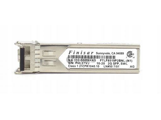 Finisar 2gb sw sfp optic transceiver 332-000|06+a0