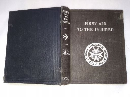 First aid to the injured-1938-usa-pierwsza pomoc..