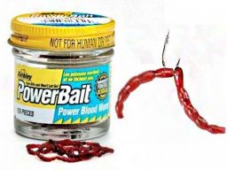 Ochotka sztucz powerbait blood worms micro berkley