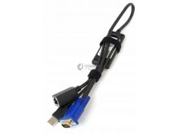 Dell kvm interface usb adapter cable uf366