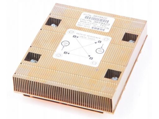 Ibm heatsink for system x3550 39y9423 39y9422