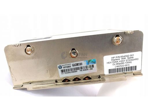 Hp heatsink for dl380p g8 | 662522-001 | 723353-|001