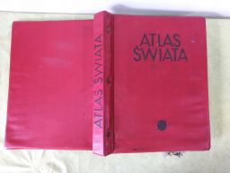 Atlas świata - 1962 - służby topograficzne lwp