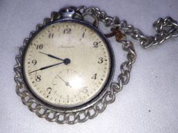 Stary zegarek kieszonkowy molnija nr 670411 - zsrr