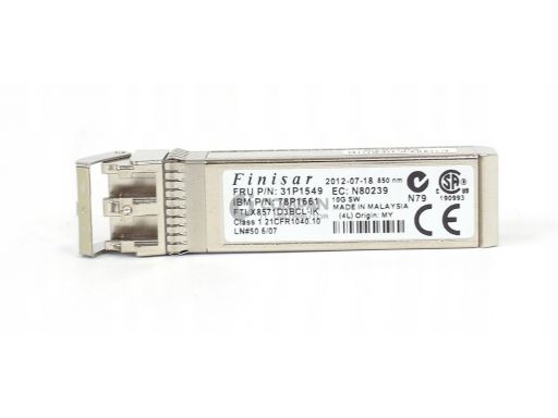 Ibm 10gb sfp+ sr lc 850nm transceiver 31p1549