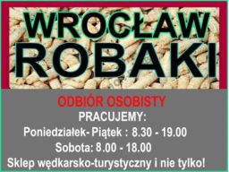 Robaki świeże 6 dni w tygodniu wrocław zaprasza!