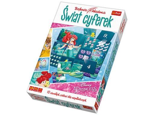 Gra trefl świat cyferek princess pt-01337