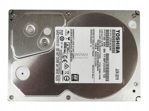Toshiba 2tb 7.2k 6g 3.5 sata lff 64mb dt01aca200