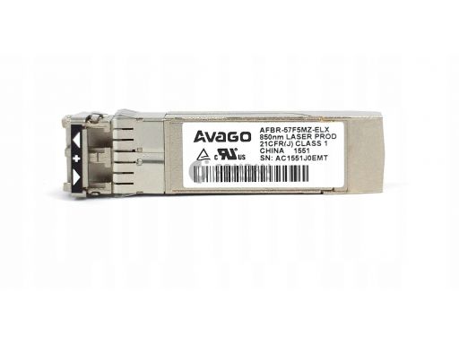 Avago 16gb/s sfp+ fc 850nm fc afbr-57f5mz-elx