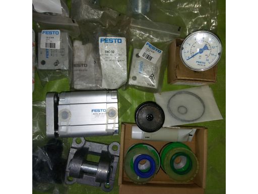 Festo -manometry - kołnierze + inne - nowe
