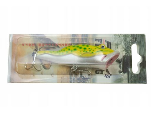Wobler powierzchniowy popper fl 8cm 12g oczy 3d