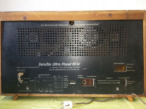 Radio -gerufon ultra planet 60w 43615 | -59/60 -gra