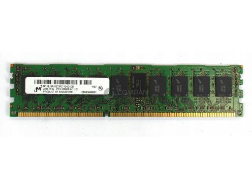 Emc 4gb pc3-10600r ddr3 dd640 mt18jsf51272pz-1g4d1