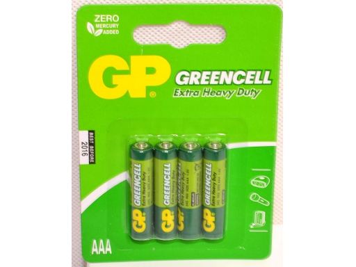 Chs bateria r03 greencell gp b-140