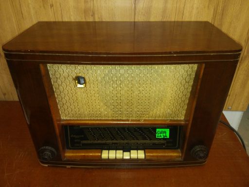 Radio - sachsenwerk veb - nr 56435 - | 1950/55 - gra